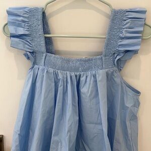 Impeccable pig blue top size: small (fits xs)